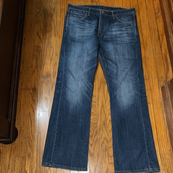 Levi's 527 Blue Bootcut Denim Jeans Classic Style size 38 - Picture 6 of 14